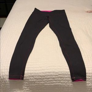 Lululemon Wunder Under Reversible Leggings